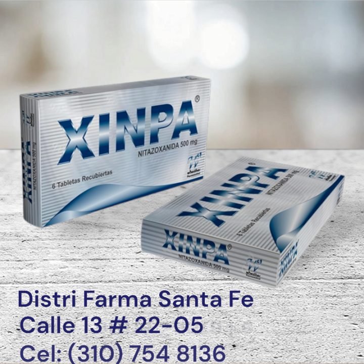 XINPA 500MG X 6 TABLETAS  (NITAZOXANIDA)