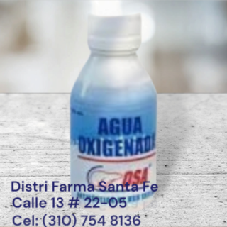 AGUA OXIGENADA OSA X 120ML (PEQUEÑA)