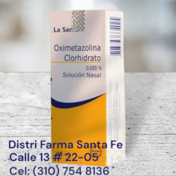 OXIMETAZOLINA NASAL   0.025% NASAL (NIÑO)