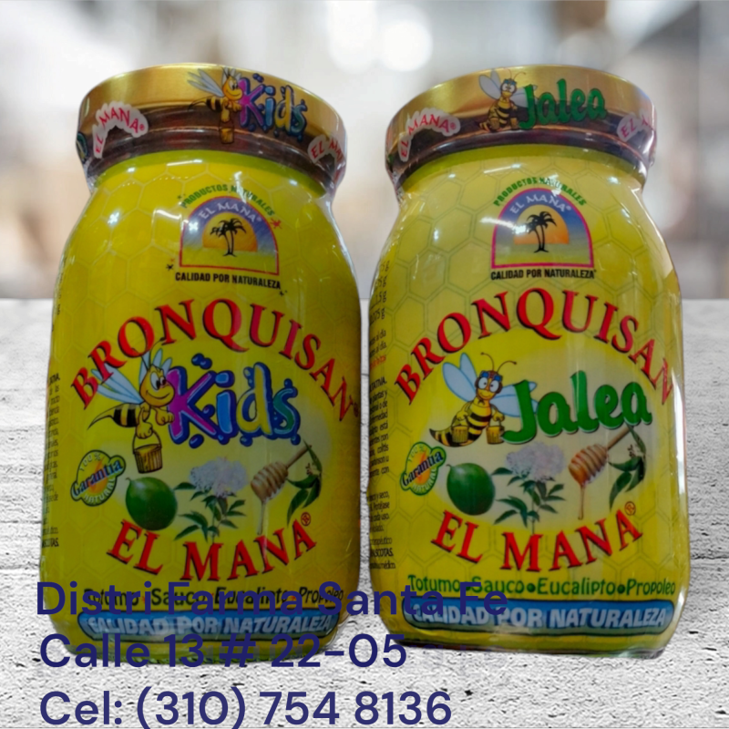 BRONQUISAN PROPOLEO FRASCO  MIEL DE ABEJAS 240ML