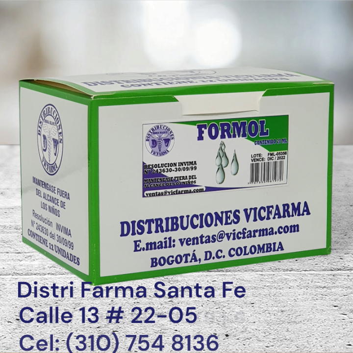 FORMOL X 12UNDS X 25ML (ONZA)