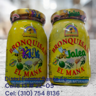 BRONQUISAN PROPOLEO FRASCO  MIEL DE ABEJAS 240ML
