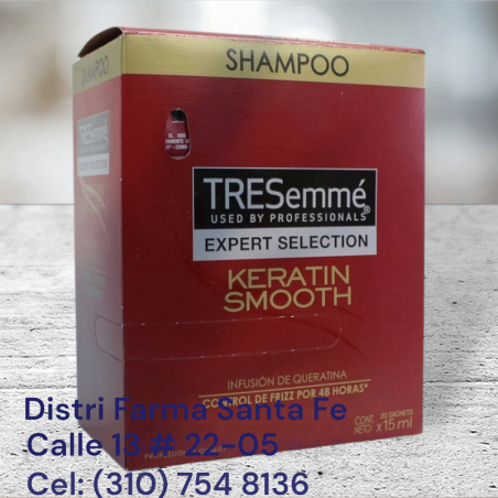 SHAMPOO TRESEMME CAJA X 20 SOBRES X 15ML (IVA)