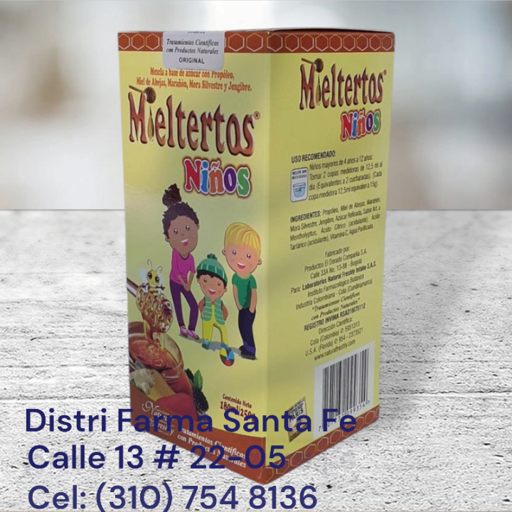 MIELTERTOS NIÑOS X 180ML