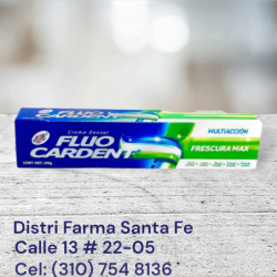 CREMA DENTAL FLUO CARDENT 75ML (IVA)