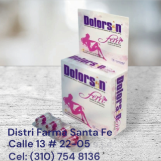 DOLORSIN FEM 400MG X 36 CAPSULAS