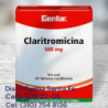CLARITROMICINA GENFAR  500MG X 10 TABLETAS