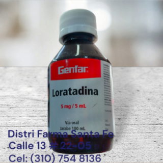 LORATADINA JARABE GENFAR FRASCO X 100ML