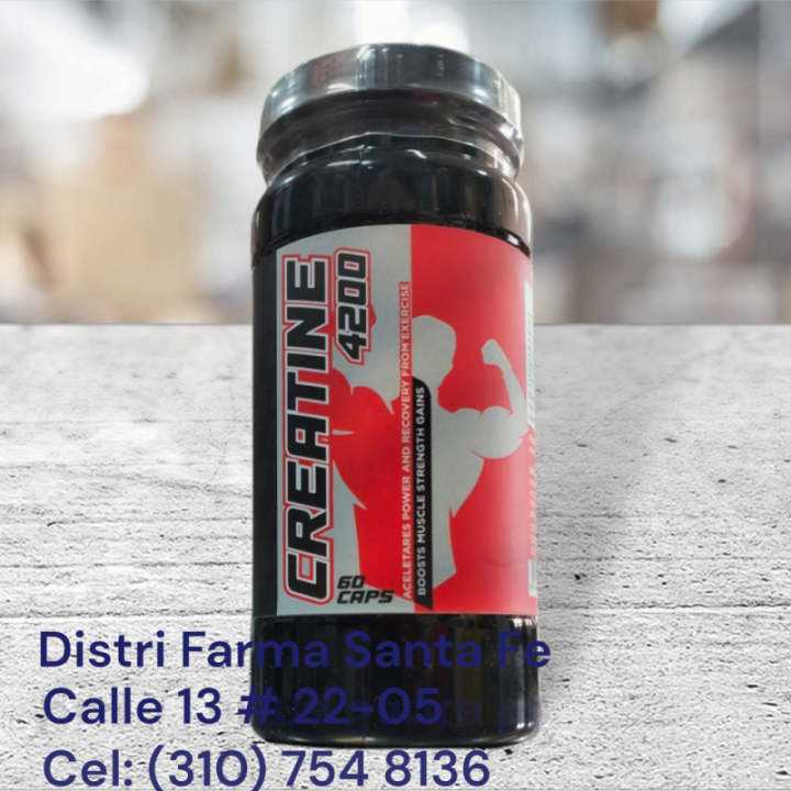 CREATINE 60 CAPSULAS ( CREATINA MULTIVITAMINICO)