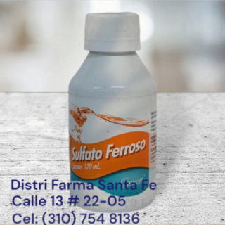 SULFATO FERROSO JARABE LAPROFF FRASCO X 120ML