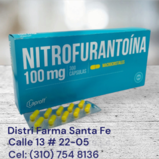 NITROFURANTOINA LAPROFT 100MG X 300 CAPSULAS