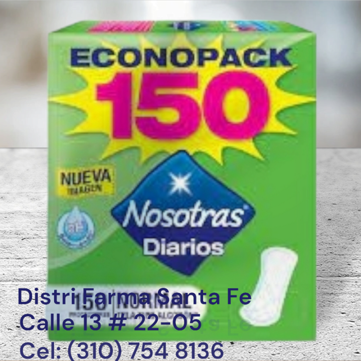 PROTECTORES NOSOTRAS X 150 UNIDADES