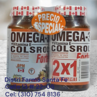 VITAMINA OMEGA 3 + VITAMINA E X 50 (IVA) (FRASCO)