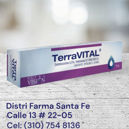 TERRAVITAL UNGUENTO OFTALMICO (OXITE  POLIOMICINA)