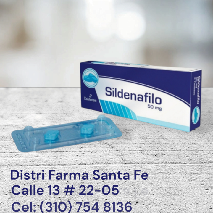 SILDENAFIL COASPHARMA 50MG X 2 TABLETAS