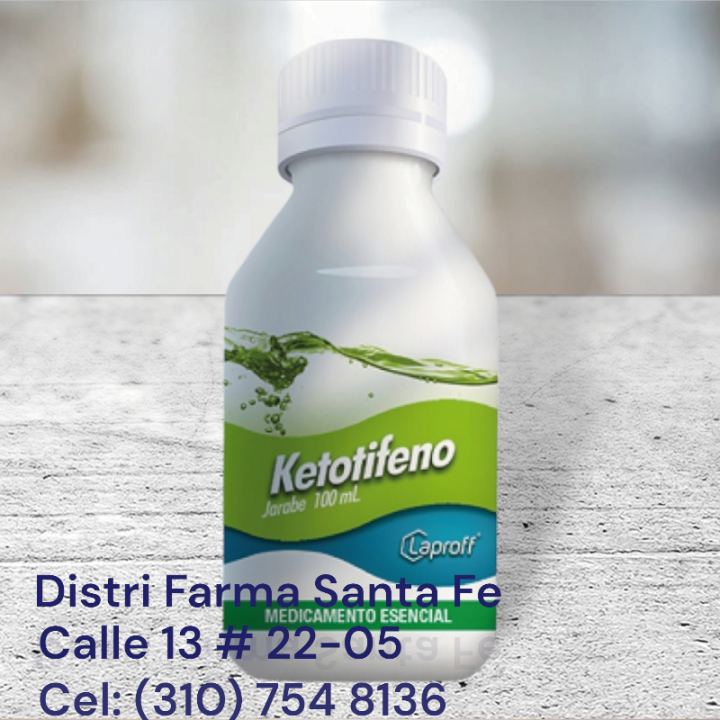 JARABE KETOTIFENO LAPROFT X 100ML
