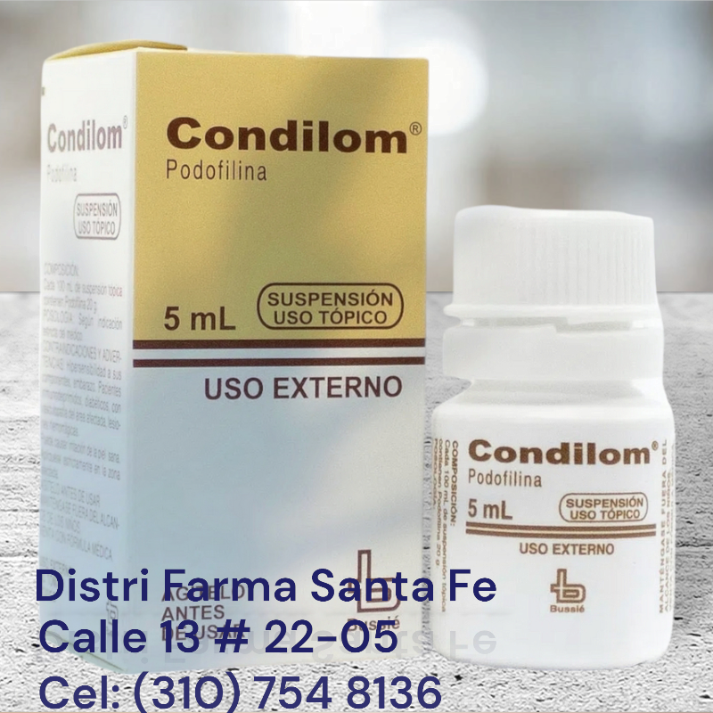 CONDILOM 5ML (PODOFILINA)