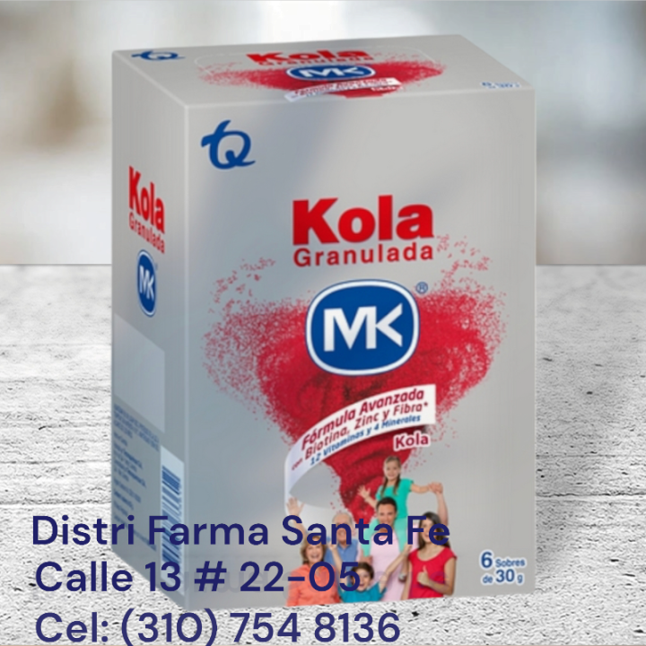 KOLA GRANULADA MK X 6 SOBRES (IVA)