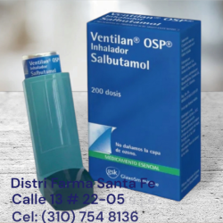 VENTILAN INHALADOR SALBUTAMOL 200 DOSIS