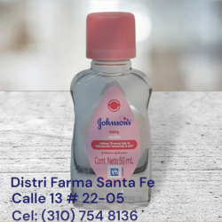 BABY ACEITE JOHNSONS FRASCO X 50ML (IVA)