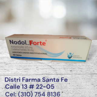 (T) NODOL FORTE X 100 TAB (ACETAMINOFEN + CODEINA)
