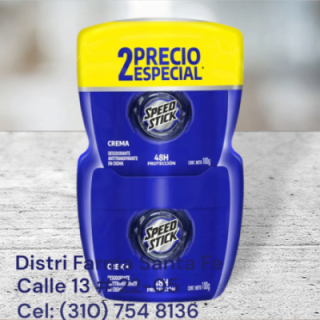 DESODORANTE SPEED STICK POTE X 100G 2X1 (IVA)