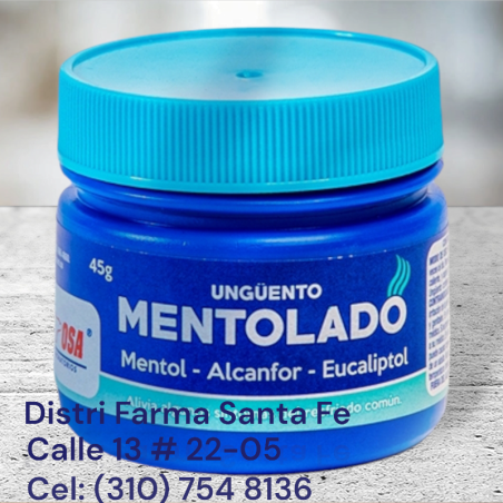 UNGUENTO MENTOL OSA X 45GR (MENTOLADO)