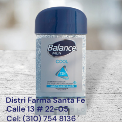 DESODORANTE BALANCE GEL X 102GR (IVA)
