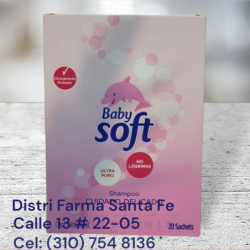 SHAMPOO BABY SOFT X 20 SOBRES (IVA)