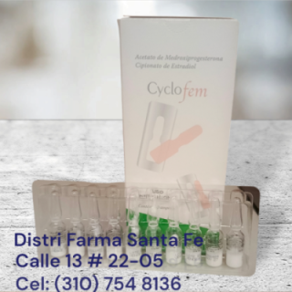 (T) CYCLOFEM X 10 AMPOLLAS (INS)