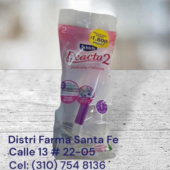 MAQUINA SCHICK EXACTA X 12 UNIDADES (IVA)