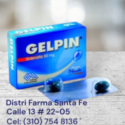 GELPIN 50MG  X 2 CAPSULAS (SILDENAFIL)