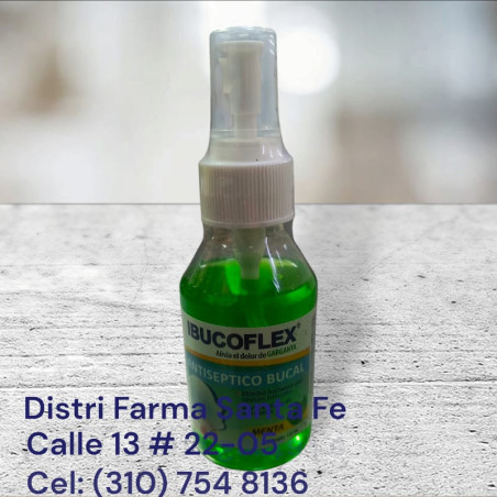 IBUCOFLEX SPRAY X 120ML (ANTISEPTICO BUCAL)