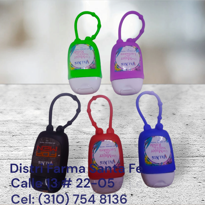 GEL ANTIBACTERIAL TIPO LLAVERO X 30ML (VALNIS)