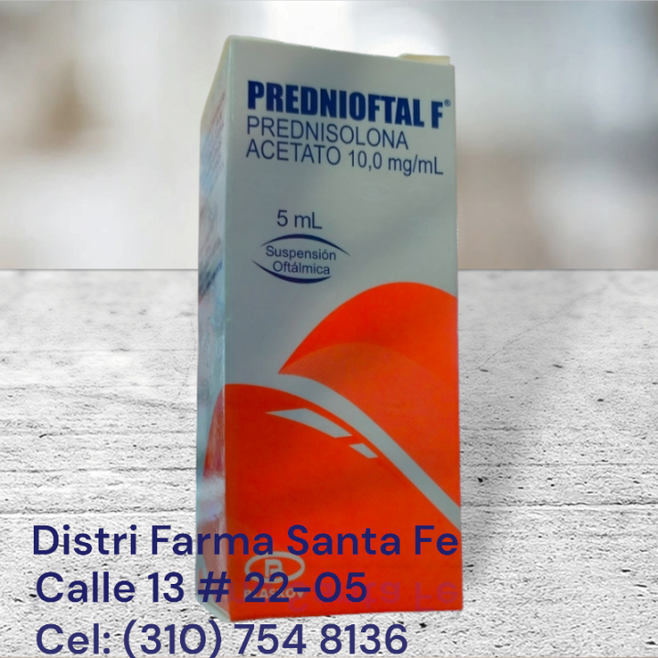 PREDNIOFTAL F GOTAS X 5ML (PREDNISOLONA)