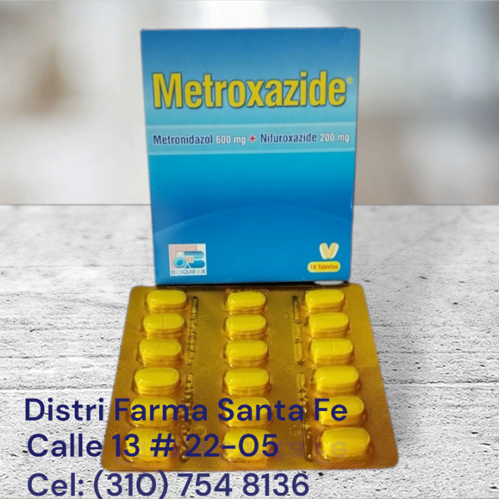 METROXAZIDE X18 TABLETAS BF