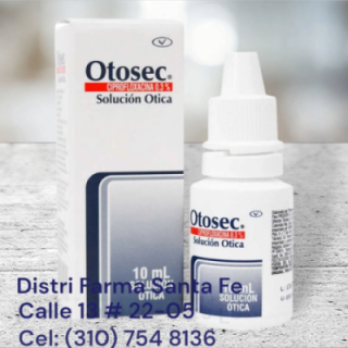 OTOSEC HC 10ML GOTAS OTICAS (CIPROFLOX - HIDROCOR)