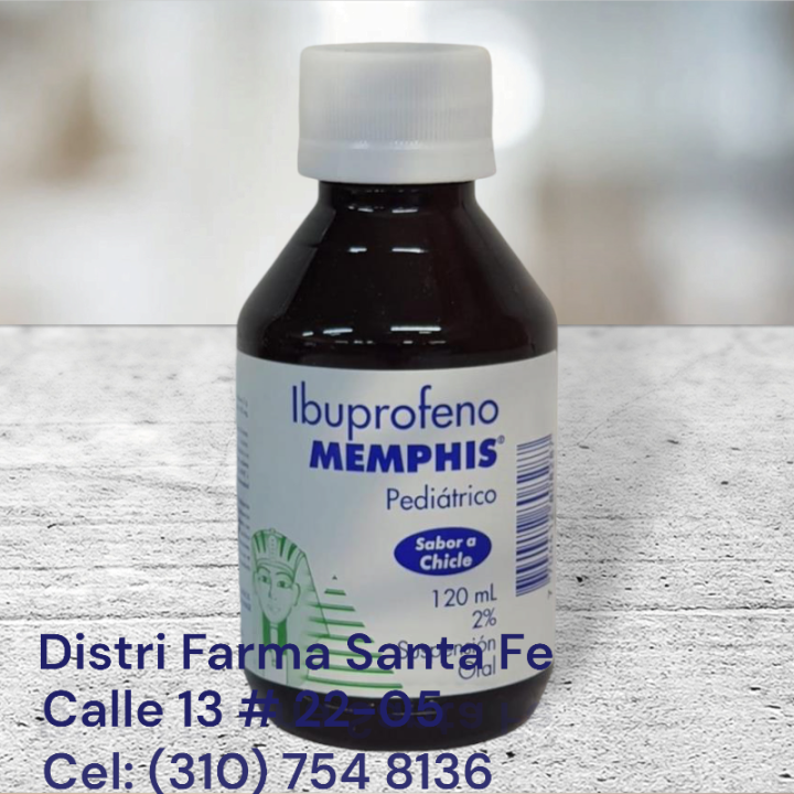 IBUPROFENO JARABE COASPHARMA X 120ML