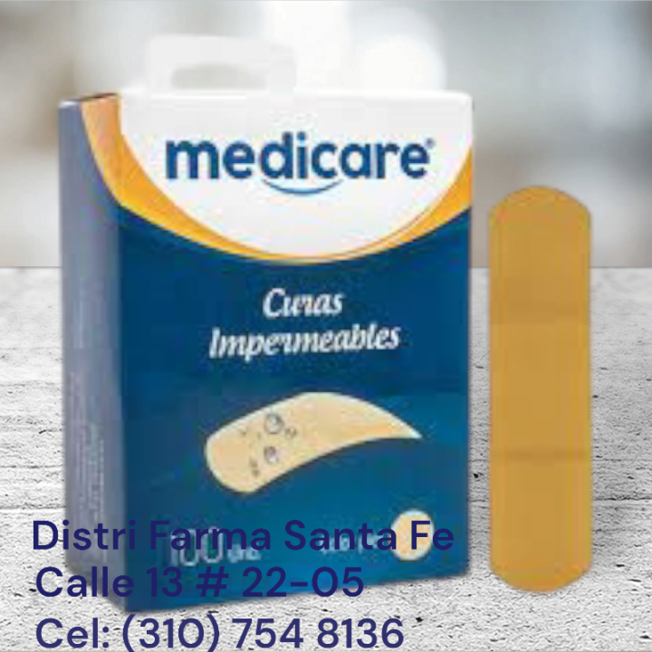 VENDITAS MEDICARE X 100 UNIDADES COLOR PIEL