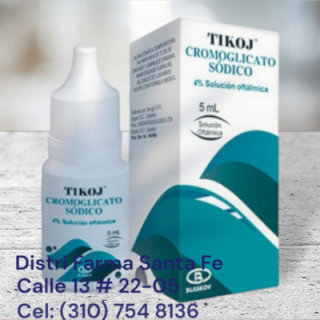 CROMOGLICATO SODICO 4% X 5ML (TIKOJ)
