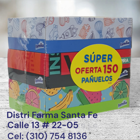 PAÑUELO FAMILIA AUTOMOVIL X 50 (IVA)
