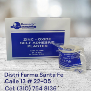 ESPARADRAPO (BLANCO) 2"X5 YARDAS