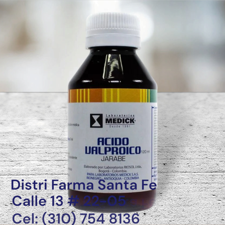 JARABE ACIDO VALPROICO FRASCO  X 120ML