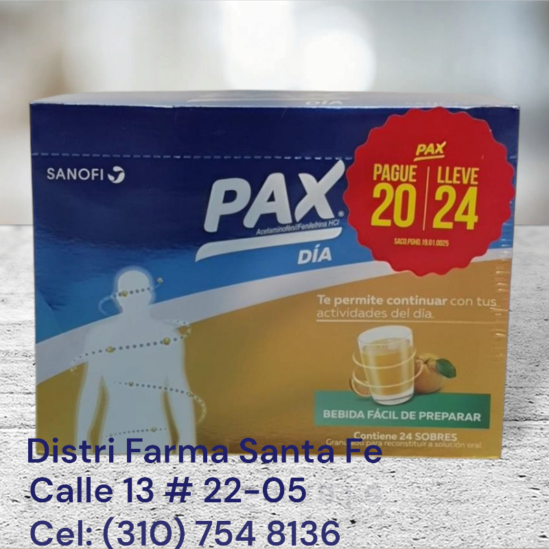 PAX X 24 SOBRES NOCHE / DIA
