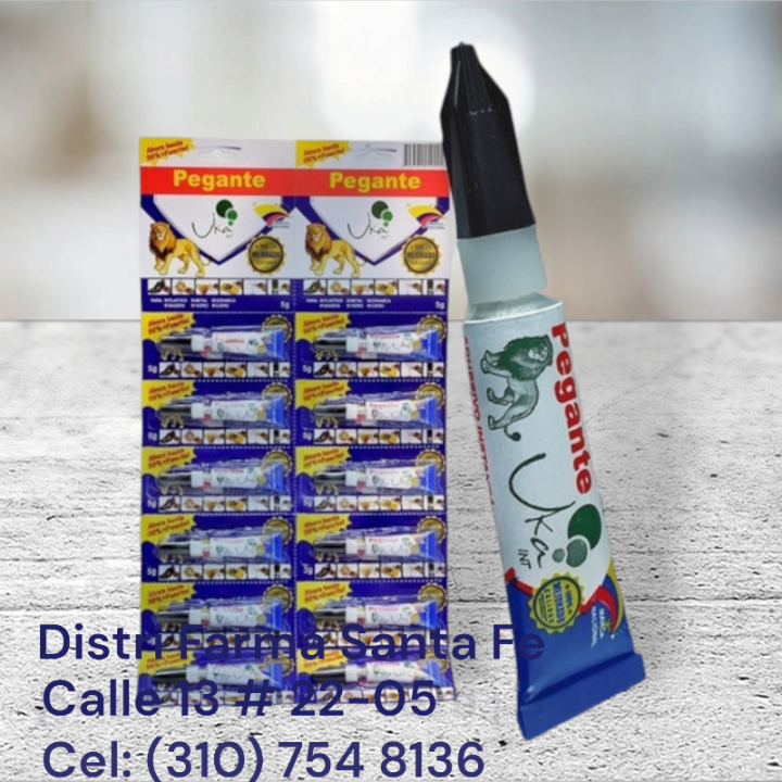 PEGANTE SUPER BLUE 5G X 12 UNIDADES (IVA)