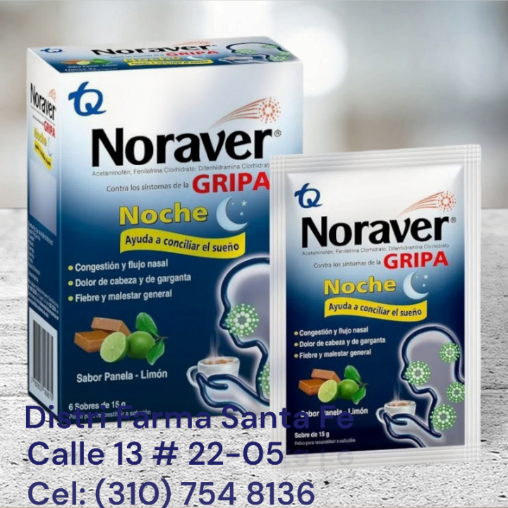 NORAVER NOCHE X 10 SOBRES (TQ) OFERTA