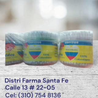 COPITOS HIGIETEX TARRO X 300 UNIDADES (IVA)