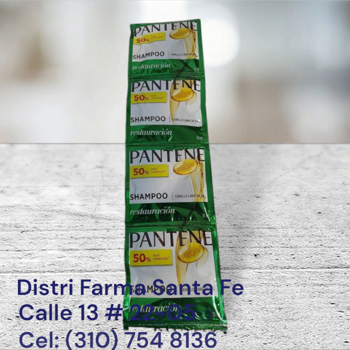 SHAMPOO PANTENE TIRA  X 12 SOBRES (IVA)