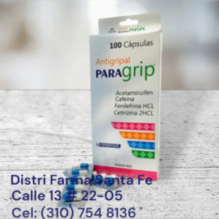 ANTIGRIPAL PARAGRIP X 100 CAPSULAS