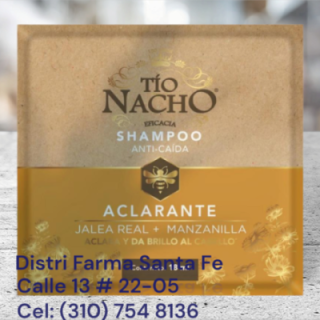 SHAMPOO TIO NACHO X 10 SOBRES